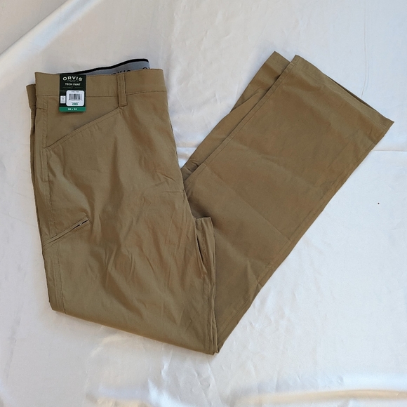 Orvis Pants New Orvis Mens Tech Pants Lightweight Tan 38x34 Poshmark